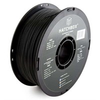 HATCHBOX 1.75mm Black ABS 3D Filament - 1kg