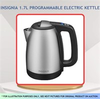 INSIGNIA 1.7L PROGRAMMABLE  ELECTRIC KETTLE(AS IS)