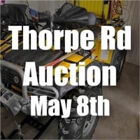 Thorpe Rd Auction | May 8th
