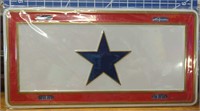 Family members star service license plate tag USA