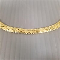 14K gold chain necklace - 22/6 grams; 18" long