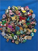 Lot of 150 various disney pins