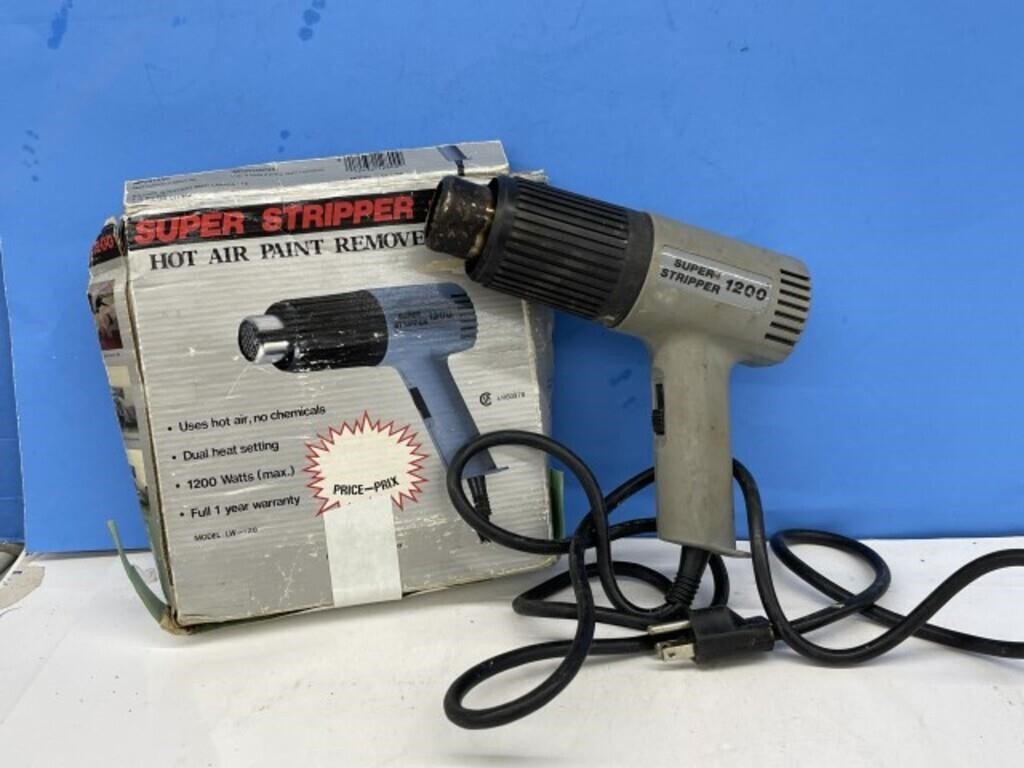 super stripper hot air paint remover gun model