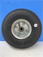 single utility wheel, tire size 10 x 4.10/3.50