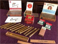 Vintage 1940s Cigar Collection - Some Boxes