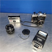 Kodak and Minolta Cameras