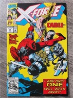 X-force #15 (1992) CLASSIC CABLE vs DEADPOOL