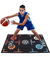 $48 92x67cm Basketball Footstep Training Mat