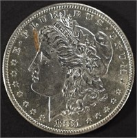 1881-S MORGAN DOLLAR BU