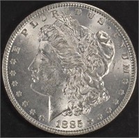 1885 MORGAN DOLLAR CH BU