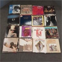 Large group of record - 70's rock, etc. including