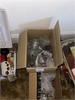 2 boxes of glassware box lots