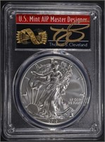 2019 AMERICAN SILVER EAGLE PCGS MS70 FIRST STRIKE