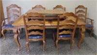 Ethan Allen Dining Room Table w/6 Chairs