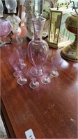 Sherry /wine decanter set