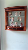 Shelf and figurines