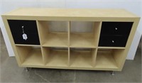 8 Cubby Hole Stand with 2 Sets of Drawers