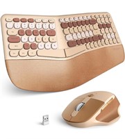$60 Wireless Ergonomic Keyboard and Mouse Combo,