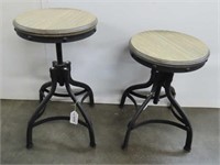 Whalen Furniture Industrial Style Stools