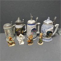 Avon Beer Steins - Hummel Goebel Figurines