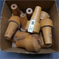 Various Wooden Sewing / Lamp Parts