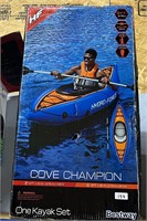 Bestway Champion Inflatable One Kayak Set, 9'x40"