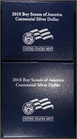 2010 SILVER BOY SCOUTS OF AMERICA COMM $1 OGP