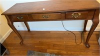 One drawer sofa table