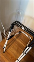 Shoe rack and bed rails