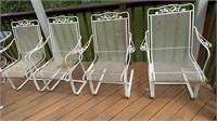 4 Springback chairs