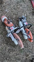 2 STIHL 350 CONCRETE SAWS