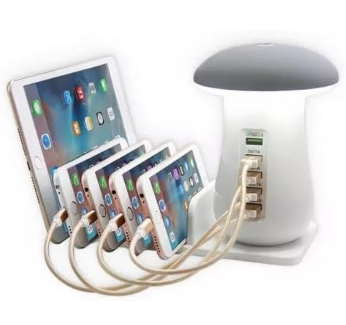 ($85) 5-Port USB Charging Station with M