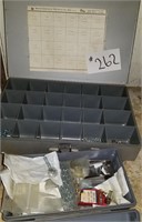 2 Gray Boxes w/Nuts & Bolts