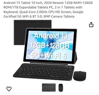 Android 13 Tablet 10 Inch