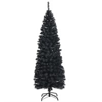 Costway 6ft Unlit Artificial Christmas Pencil Tree