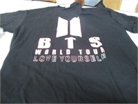 BTS World Tour T Shirt Sz XL