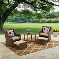 Hawthorne Park 5pc Outdoor Set with Cushions