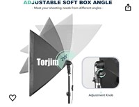 Torjim Softbox Photography Lighting Kit,