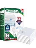 TAILI 6 Pack Vacuum Storage Bags for Comforter