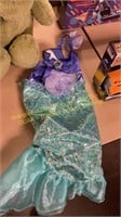 Kids Little Mermaid Dress, size 4-6x