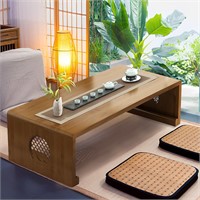 Folding Table (39.37*19.68*12.2IN) Japanese Style