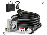 dé 50 Amp Generator Cord 10FT and Pre-Drilled