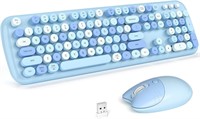 Wireless Keyboard Mouse Combo - USB  PC  Mac