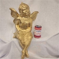 Capture The Golden Fairy Faerie Statue