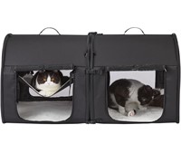 $76 Portable Double Soft-Sided Pet Kennel