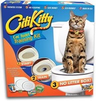 CitiKitty Cat Toilet Training Kit+Extra Insert