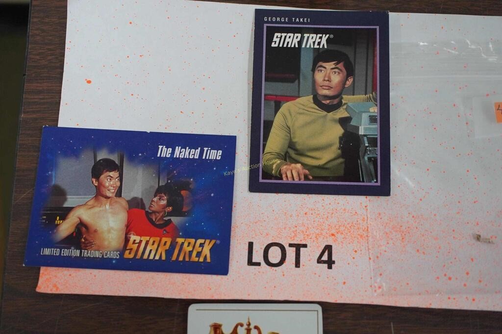 2-Star Trek Limited Trading Cards