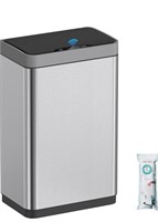 $123 Mbillion 15 gal motion stainless trash can