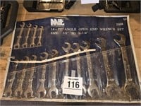 Mit open end wrench set