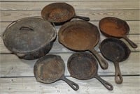 Cast Iron Skillets & Dutch Oven: As-Is